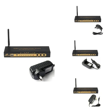 HD851BT DTS, AC3 5.1 Audio Converter Sprejemnika, HDMI Extractor 4K LOKA SPDIF Coxial Optični Delilnik z Bluetooth