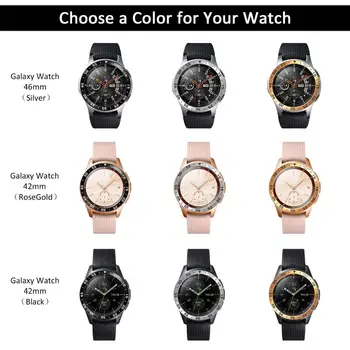 Ohišje Za Samsung Galaxy Watch 46mm/42mm/ 45mm/41mm/Prestavi S3 Meje Pribor Šport Zaščitnik Kritje Galaxy watch 3 Plošče tesnila