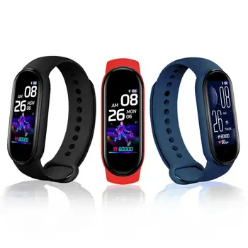 M5 Pametna Zapestnica Watch Band Fitnes Srčni utrip, krvni tlak Traker Šport Nepremočljiva Smart Zapestnice Za IOS Android