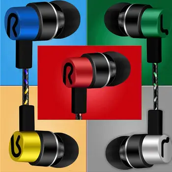 3,5 mm V uho Stereo Čepkov Slušalke Za Mobilni Telefon Univerzalne Športne Slušalke Teče Slušalke Slušalke Slušalke Avdio Video