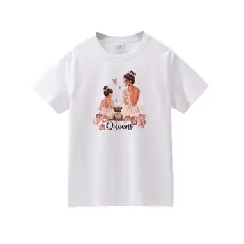 Beatiful Mama Obliži Za Oblačila DIY Stroj Ženska T-Majice Prenos Toplote Toplotne Nalepke Modni starši-Otrok, Železo Na Aplicirano