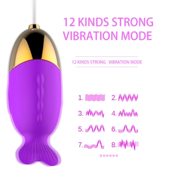 OLO Tounge Lizanje Vibrator za G Spot Močno Vibracijsko Jajce 12 Hitrosti Vagine, Klitoris Stimulator Daljinski upravljalnik Sex Igrače za Ženske