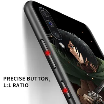 Anime Japonski napad na Titan Primeru Mobilni Telefon Samsung Galaxy A50 A10 A70 A20e A30 A40 A20s A10s A10e A80 A90 A51 5G Pokrov