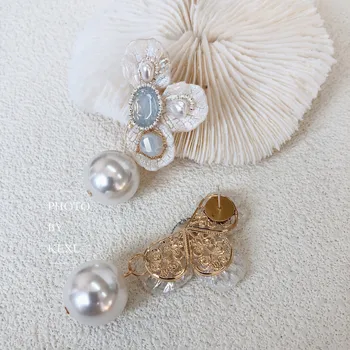 Pretirana veter, shell visoko imitacije pearl eardrop 2021 Koreja novi elegantni modni ženski uhani stranka nakit darila