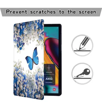Tablični Primeru za Samsung Galaxy Tab S6 Lite/Tab A7/Tab Je 9,7/Kartico 8/Tab S5e/Tab A6 10.1 Palčni Zaščitna Primeru Lupini + Pisalo