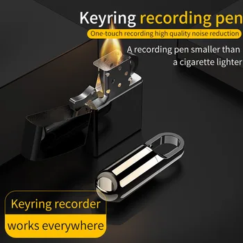 Novi Digitalni Diktafon Keychain MP3 predvajanje Skladb U Disk Smart Tovarne Neposredno slovenščina Snemalnik