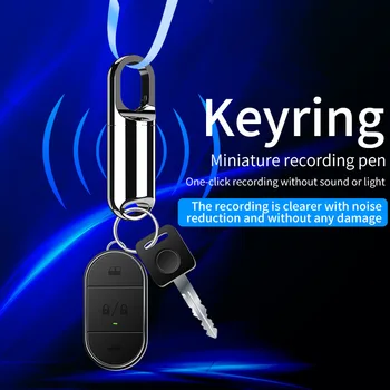 Novi Digitalni Diktafon Keychain MP3 predvajanje Skladb U Disk Smart Tovarne Neposredno slovenščina Snemalnik