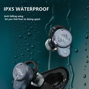 JBL T280TWS Pro Brezžične bluetooth Slušalke Bluetooth 5.0 Šport Čepkov Čisto Bas IPX5 Nepremočljiva Stereo Slušalke z Mikrofonom