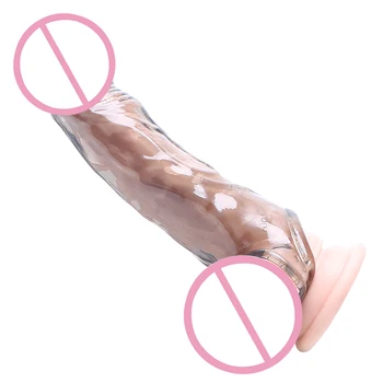 IKOKY Debel Penis Rokavi za enkratno uporabo Kondoma Zavira Ejakulacijo Spolnih Igrač za Moške Penis Prstan Petelin Obroč za Penis Razširitev Širitve