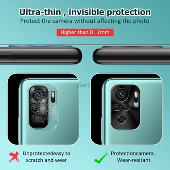 Za Redmi Opomba 10 4G Telefon Objektivu Kamere Zaščitni Pokrov, Kovinske Zlitine Kritje Za Xiaomi redmi opomba 10 6.43 palca Objektiv varstvo primeru