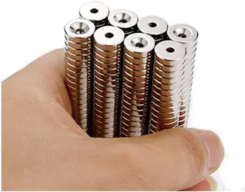 100 kozarcev N35 Okrogla Magnet majhna magneta Neodymium Magnetom Stalno NdFeB Super Močan Močan Magnet 10X1 mm