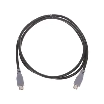 Micro USB Tip B Moški-Micro B Moški 5 Pin Pretvornik OTG Vodi Podatkovni Kabel