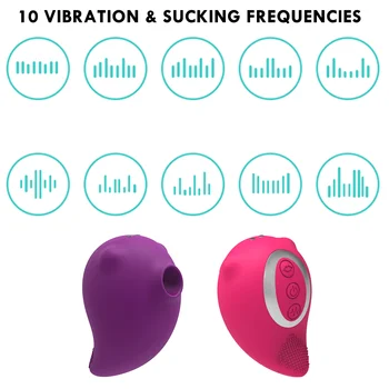 Močno Sesanje Vibrator Z Vibriranjem Jajca Ženska Masturbacija Nastavek Klitoris Sesanju Stimulator Massager Vibrator Za Ženske, Seks Igrače