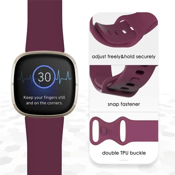 Mehke Silikonske Watch Band Za Fitbit Obratno 3 Trak Šport Manšeta Za Fitbit Občutek Trakov Pametno Gledati Pribor Obratno 3 Pasu