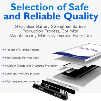 New Visoke Kakovosti 5000mAh Micromax Q392 Baterija za micromax Q392 mobilnega telefona, baterije
