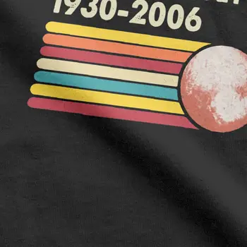 Moške Pluton Nikoli ne Pozabite, 1930 2006 Smešno Retro Slogu Prostor Znanost Majice s kratkimi rokavi Bombaž Vrhovi Letnik Tees Ideja za Darilo T-Shirt