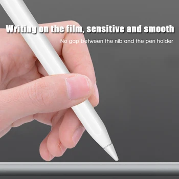 8pcs Silikonski Zamenjava Nasvet Primeru Nib Zaščitni Pokrov Kože za Apple Svinčnik 1. 2. zaslon na Dotik, Pisalo Primeru