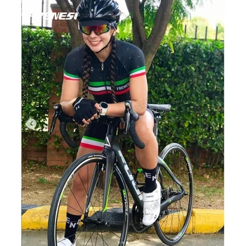 Frenesi Novo 2021 Ženske Profesionalno Kolesarjenje, Triatlon Obleke Poletje Dihanje Sport Izposoja Coverall Za Zaščito Pred Soncem Skinsuits