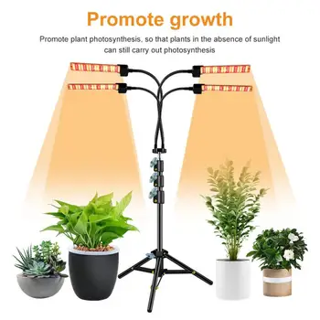 LED Grow Light 80W USB Power Celoten Spekter Bar Lučka Za Rastline, Visok Svetlobni Izkoristek Za Rastejo Šotor Rastlinjakih Cvetje