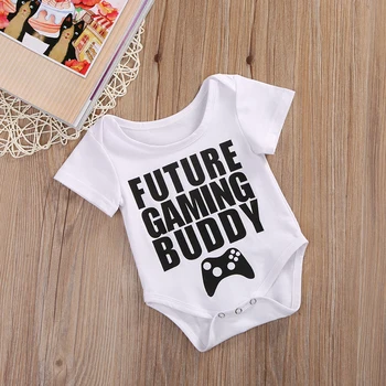 Nova Moda Novorojenega Dojenčka Baby Girl Boy Oblačila Playsuit Romper Jumpsuit Oblačila Sunsuit Obleko
