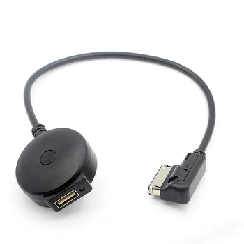 Brezžična tehnologija Bluetooth Vmesnik Glasbe Kabel USB, Audio Kabel za Audi Q5 A5 A7 A8L A4L Avto Styling