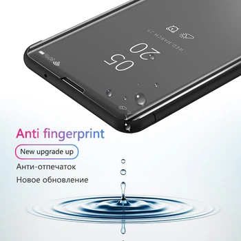 Zrcalni Prikaz Smart Flip Primeru Za Huawei Y6S Luksuzni original Magnetni fundas Huawai Y 6s Y6 S JAT-LX1 JAT-LX3 JAT LX1 Telefon Primerih