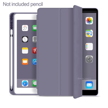 Capa Za iPad Mini 5 2019 Primeru A2125 A2133 S Svinčnik Imetnik PU Mehko Silikonsko Ohišje Za iPad Mini 4 Smart Primeru Funda A1538 A1550