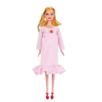 Baby Dekle Mehke Plastične Lutke Obleko Pravi Noseča Lutka Obleko Lutka, ki Imajo Otroka V Njen Trebuh Izobraževalne Interaktivne igrače Za otroke