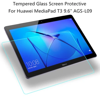 Ultra-tanek 0,3 mm 9H Kaljeno Steklo Screen Protector Za Huawei MediaPad T3 za 9,6 cm Tablet Zaščitno folijo Za AGS-L09 AGS-W09