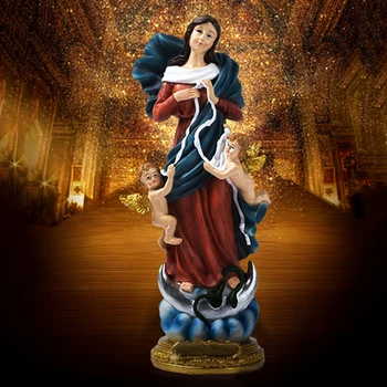 Redki Devica Marija Figur Christian Slika Verske Slika Kiparstvo Namizni Zaslon Cerkev Decors Doma Okraski