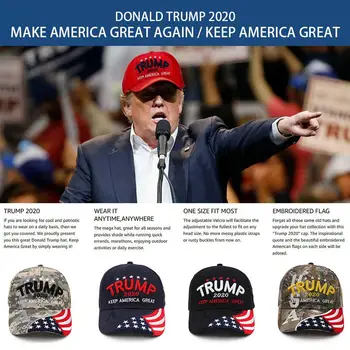 Donald Adut 2020 Skp Prikrivanje ZDA Zastavo Baseball Caps Ohraniti Ameriki Velik Znova Predsednik Klobuk 3D Vezenje na Debelo