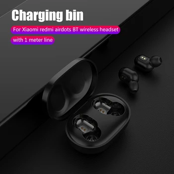 300mAh Polnjenje Primeru z USB Kabel za Xiaomi Redmi AirDots TWS Čepkov Polnjenje Primeru, USB Kabel