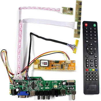 Lwfczhao zaslonu Kompleta za N156B3-L01 N156B3-L0B TV+HDMI+VGA+AV+USB LCD LED zaslon Krmilnik Odbor Voznik lvds 30pins plošča