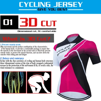 2021 Roza Kolesarska ekipa Oblačila Quick Dry Moških Kolo nositi poleti MTB Quick Step pro Kolesarski Dresi nastavite gel blazinico kolesarske hlače
