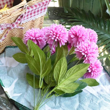 Kup 10 Umetno Cvetje Regrat Pommel Umetno cvetje Veje Zelene Poročno Dekoracijo Doma Mizo Vazo Rož
