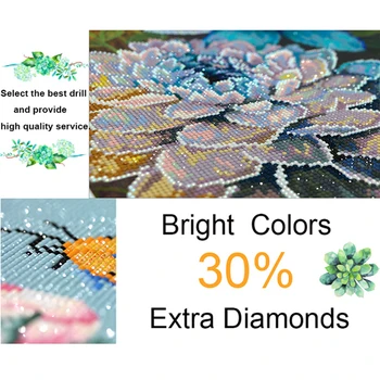 5D Diamond Slikarstvo Luna Drevo za Odrasle po Številu Kompletov Barve z Diamanti Umetnosti Polni Sveder DIY za Domačo Steno Dekor Obrti