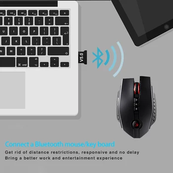 USB Bluetooth 5.0 Adapter Oddajnik Bluetooth Sprejemnik Zvoka Bluetooth Dongle Brezžični USB Adapter Za Računalnik Prenosni RAČUNALNIK