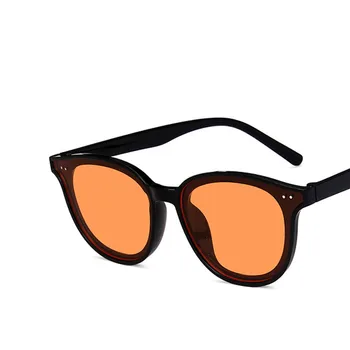 Seemfly 2021 Nova sončna Očala, korejski Modno Osebnost Trend Očala Ženske Moški Rumena Leča Ogledalo Očala UV400 gafas de sol