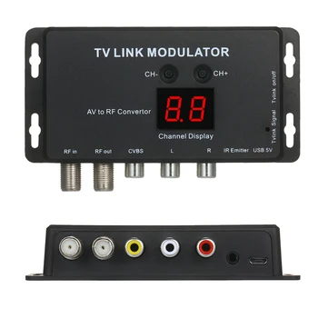 TVLINK AV Modulator, da RF Converter & IR Extender RF Modulator Uporabo Broadcast Standard PCB Vezje Zasnovan Večjo Stabilnost