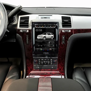 Aucar Tesla Slog PX6 Android za Cadillac Escalade radio 2007-2012 Multimidia avto radio, Gps navigacija stereo igralec