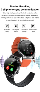 4G pomnilnika, bluetooth klic pametno gledati glasba predvajanje snemanje Fitnes tracker smartwatch za moške podporo TWS bluetooth slušalke