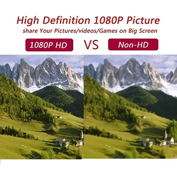 1,8 M 8 Pin Za HDMI je Združljiv Kabel 1080P HD Pretvornik Napajalnik, USB Kabel Za HDTV TV Digitalni Avdio Kabel Za Iphone