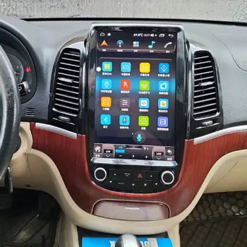 Android 10 128G PX6 Za Hyundai Santa Fe 2006 2007 2008 -2012 Tesla IPS Zaslon, Radio, Avto Multimedijski Predvajalnik, Stereo GPS Navigacija