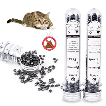 Mačka Legla Deodorant Kroglice Vonj Oglje Absorbira Pet Removaling Iztrebkov Smrdijo Dezodoriranje Čistilni Material