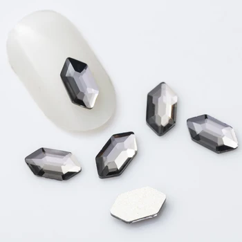 4X8mm Parcelo 20pcs Nail Art Nosorogovo Nakit Strass Flatback Pisane Kamne Za 3D Nail Dekoracijo Crystal Nails Stud