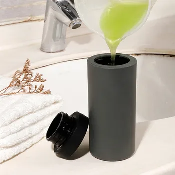 Silikonski Ekstrudiranje Tip Emulzije Steklenico Umiti Roke Tekoče Razpršilnik Praznih Steklenic Gospodinjski Kopel Razkrivajo Šampon Aquarius