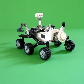 Star Prostor Serije Znanosti Laboratoriju Radovednosti Rover Igrače DIY Stavbe, Bloki, Opeke Niz Izobraževalnih Božič Darilo Otroci