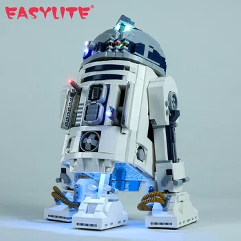 LED Osvetlitev Set za 75308 Star R2-D2 Robot gradniki Zbirateljske DIY Igrače Ne spadajo Opeka Le svetloba Kit