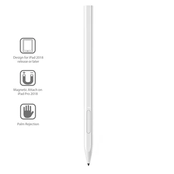 Uogic Aktivno Pisalo Za iPad Svinčnik s Palm Zavrnitev Za Apple Svinčnik 2 1 iPad Pro 11 za 12,9 2020 2019 7. Gen touch pen