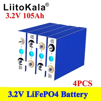 4pcs 3.2 v 100ah 105ah 200ah 280ah 320ah lifepo4 baterija litij-železo, fosfor diy 12v 24v motorno kolo, električni avto sončne inverter